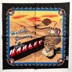 【Deadstock】Harley-Davidson RN15187ヴィンテージバンダナ MADE IN USA①