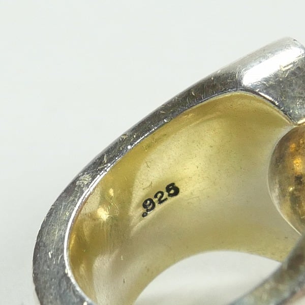 Size【13号】 TENDERLOIN テンダーロイン H.S RING SILVER/STONE
