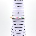 LOUIS VUITTON ルイ・ヴィトン 村上隆 コンフィデンシャル ブレスレット マルチカラー 15cm 10.4g ホワイト