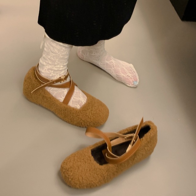 ウォームボアバレエシューズ SH0105