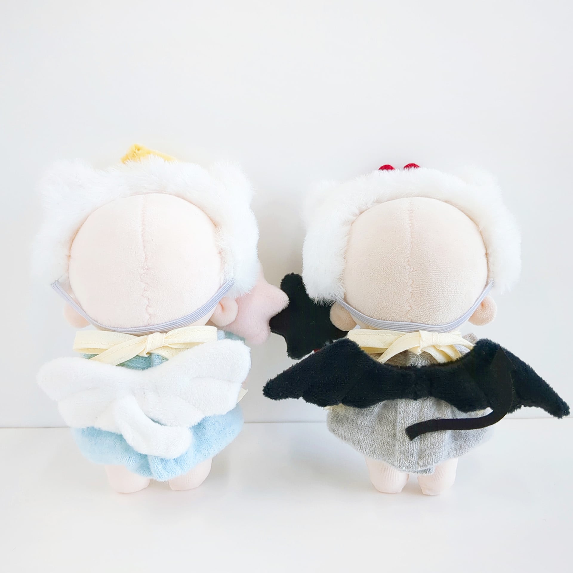 HW-1485【10cm】ふんわり悪魔と天使 ヘアバンドタイプ | Little Closet