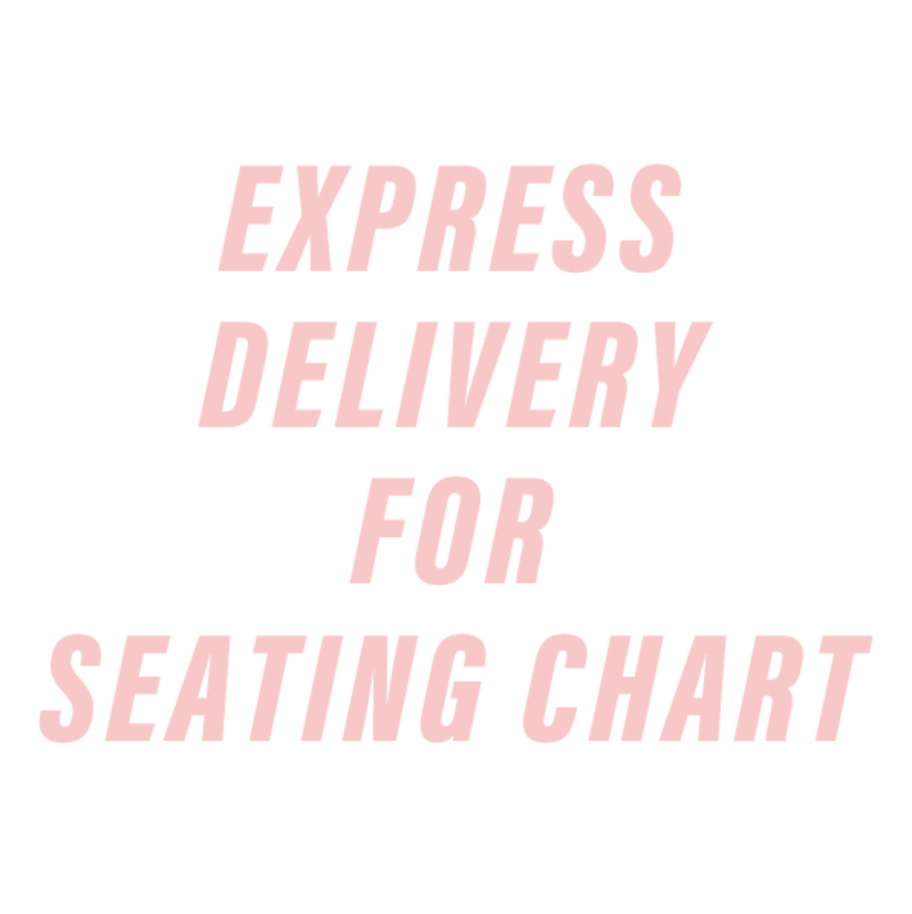 オプション ｜ お急ぎ便 （席次表） - 1