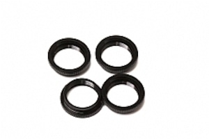 PR Racing  PART NO:66402236  Name:Shock Collars Black