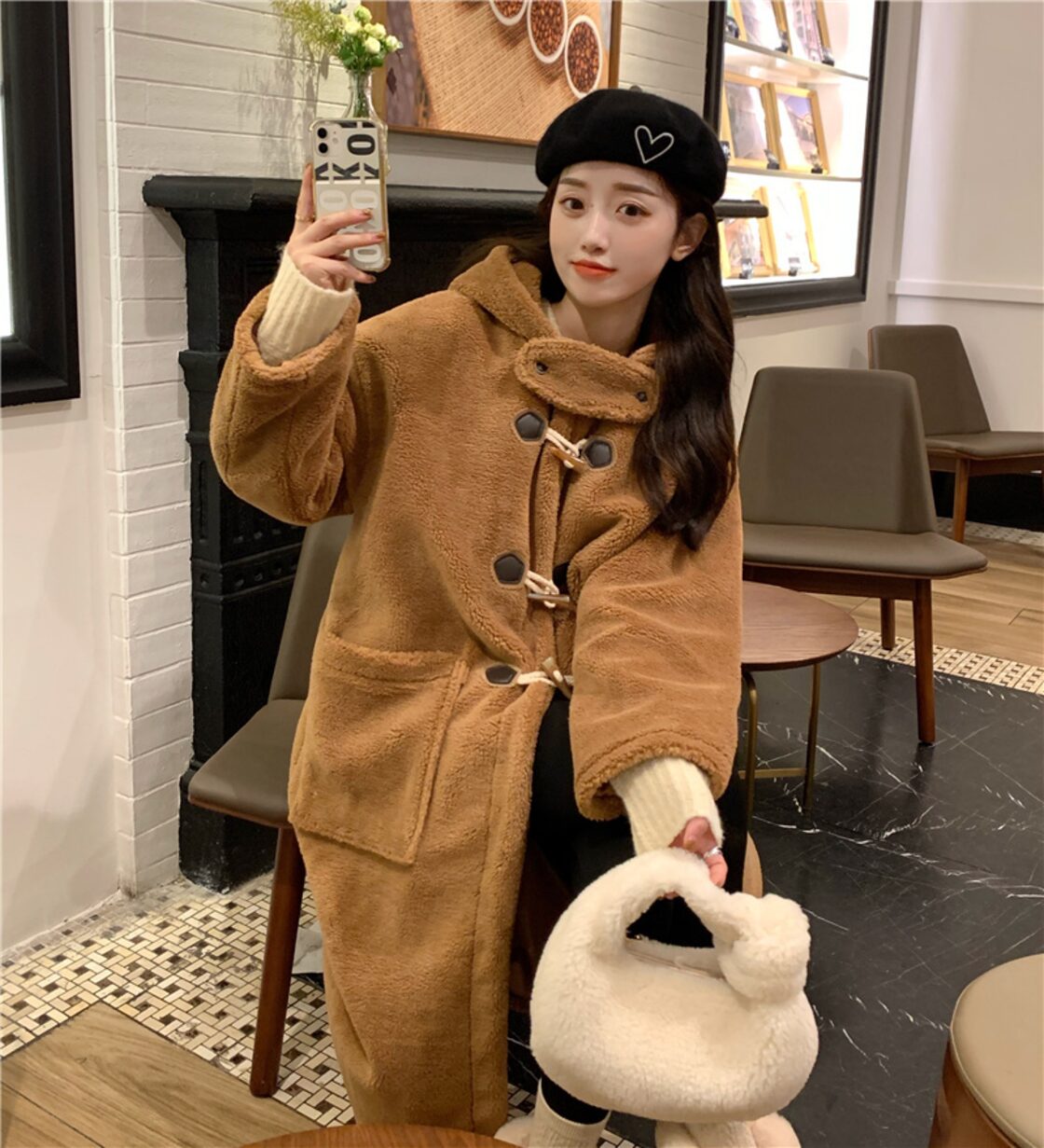 アウター レディース 女性用 コート ロング丈 ロングコート ダッフル 