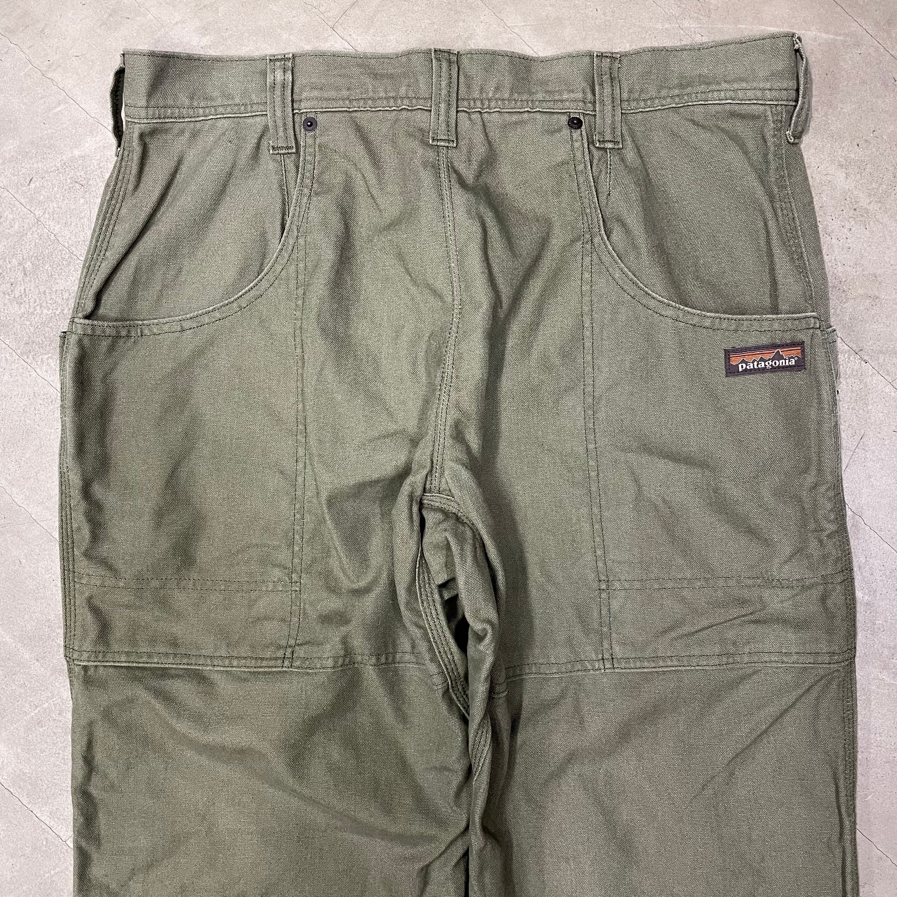 Patagonia ヘンプキャンバスダブルニー ワークパンツ パタゴニア