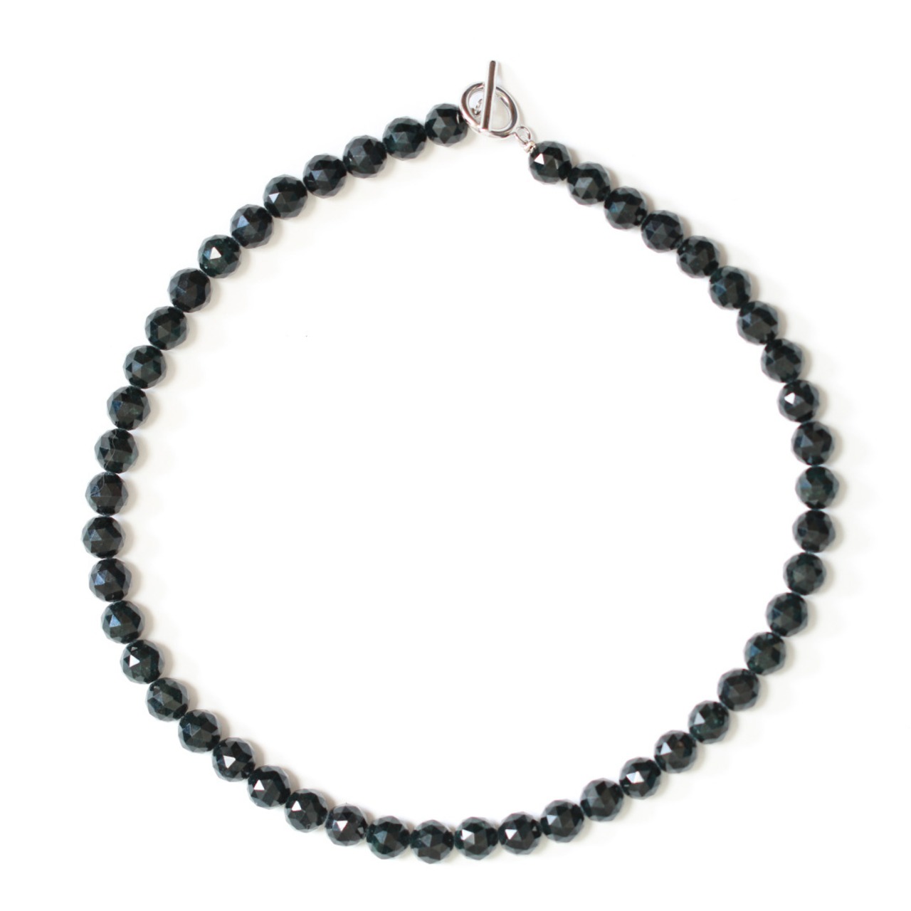 抜群の存在感！ Black jade GP 翡翠ネックレス A貨翡翠 jd_ne1312