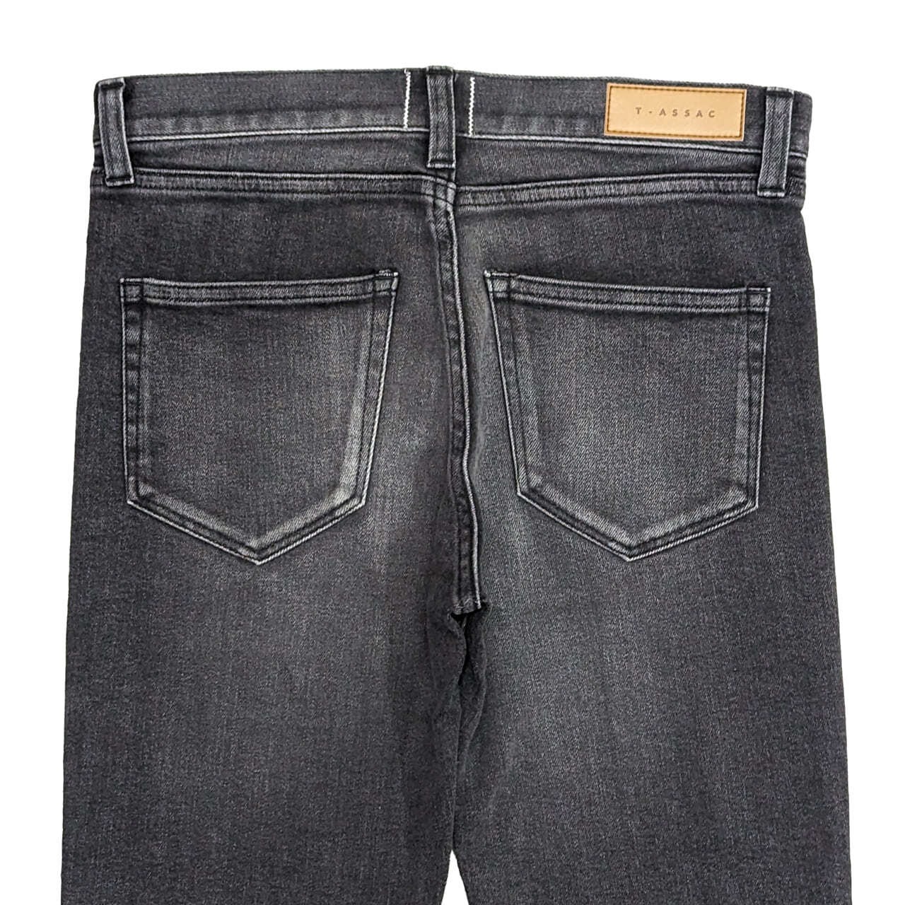 FRONT POCKET SEMI FLARE / BLACK