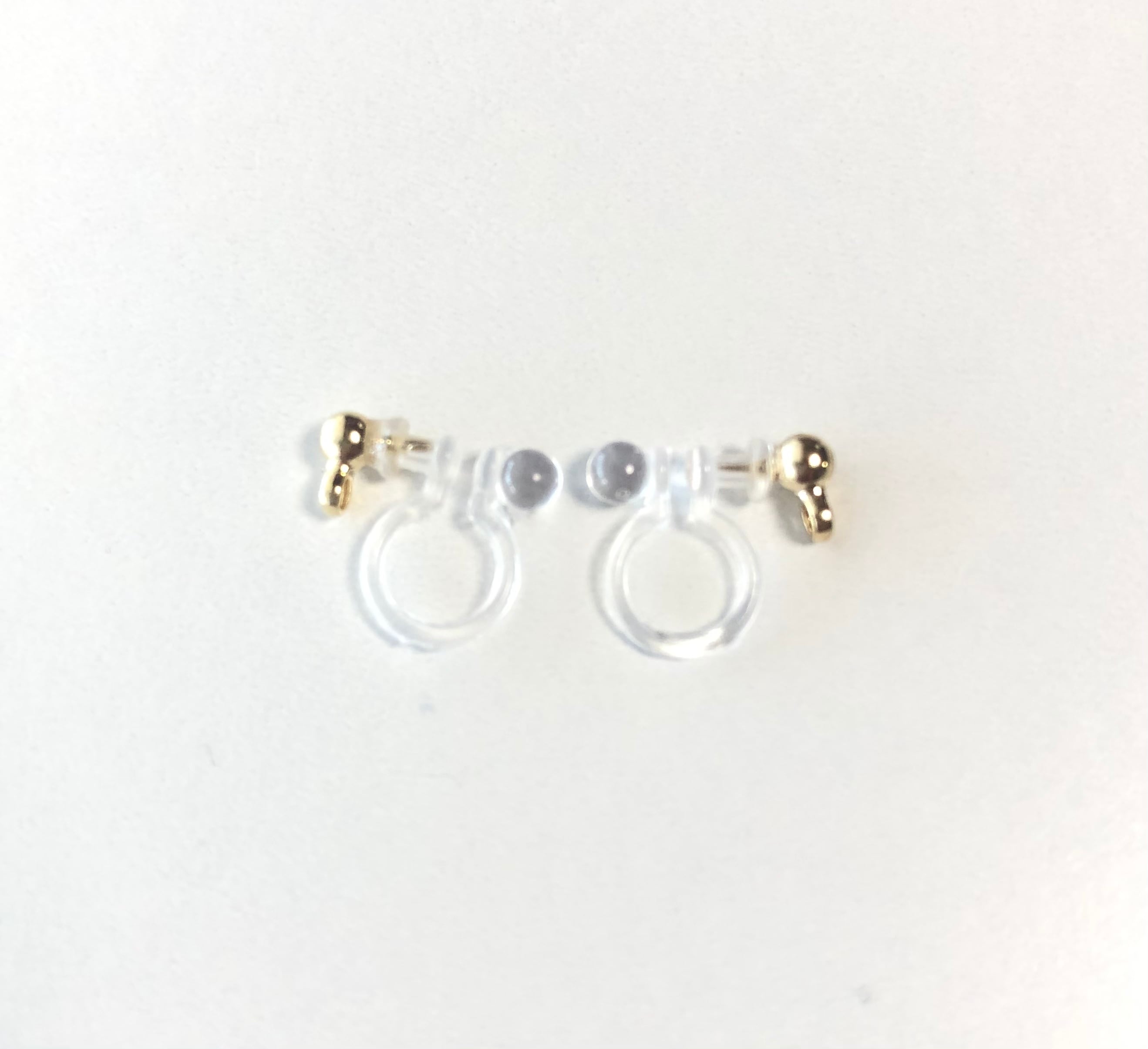 【金具変更】 樹脂イヤリング
