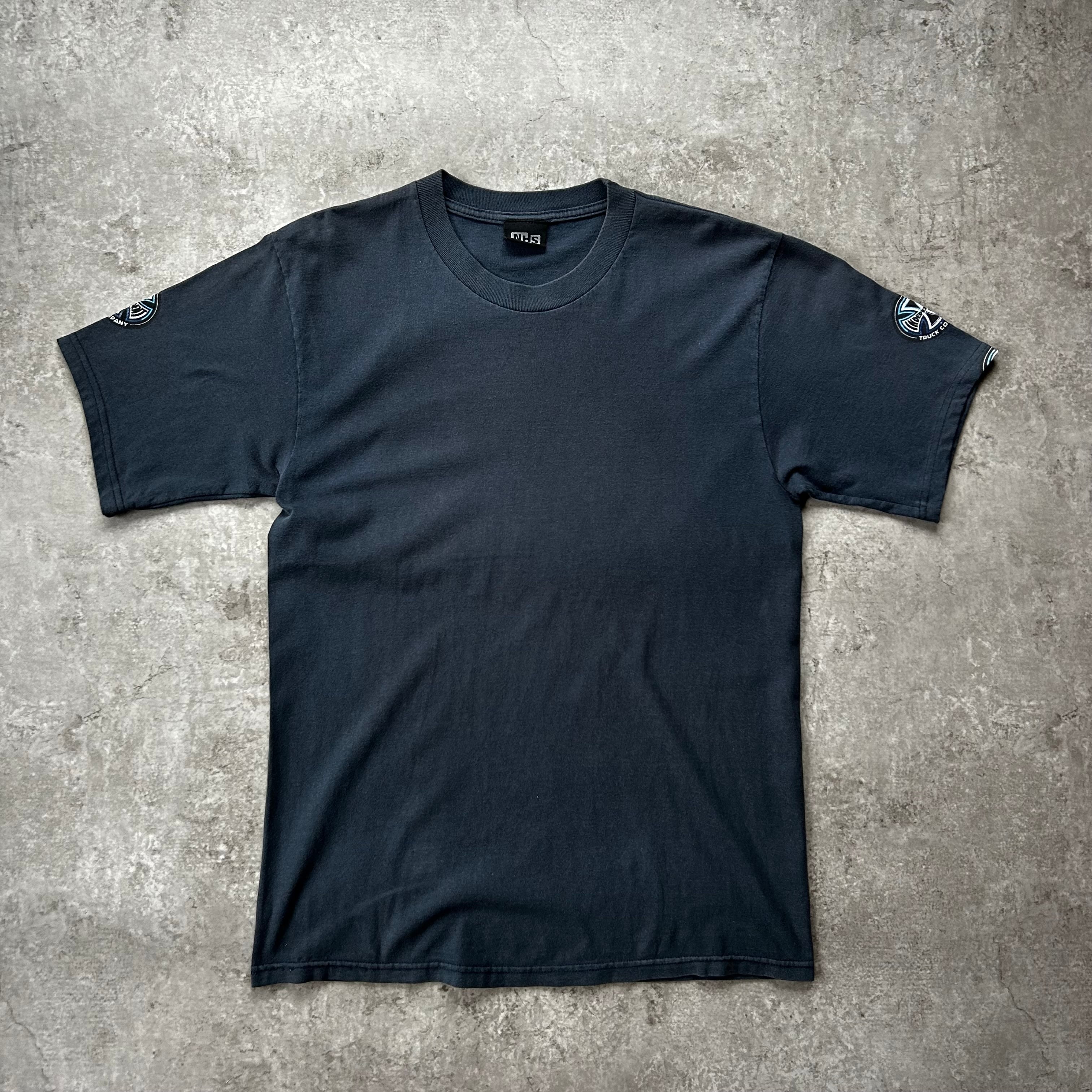 00s インディペンデント tシャツ USA製 ネイビー アイアンクロス NHS