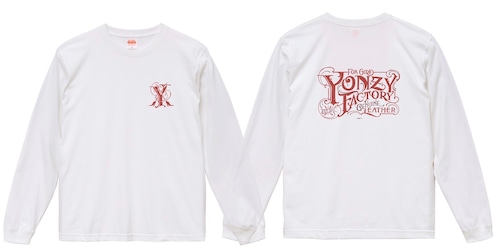 YONZY 10th Anniversary ロンT ホワイト
