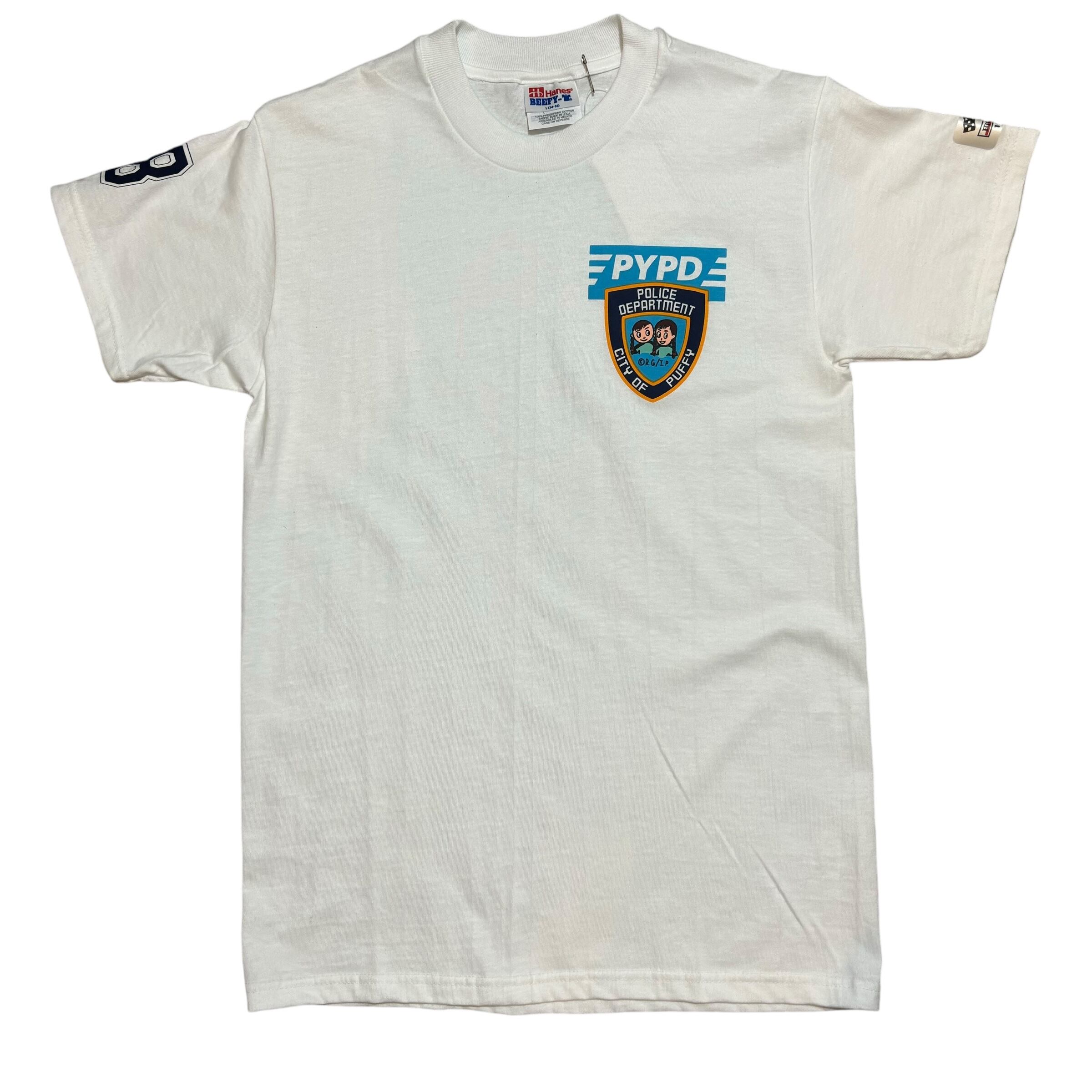 B55】90s Hanes Deadstock PUFFY PYPD T-shirt/1990年代 デッド 