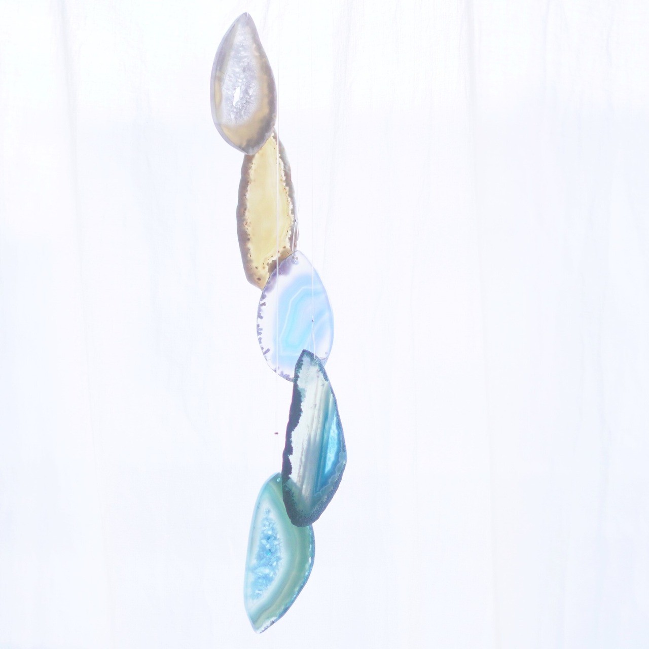 Oasis 02 - アゲートヒーリングチャイム / Agate Sun Catcher Wind Chime 296