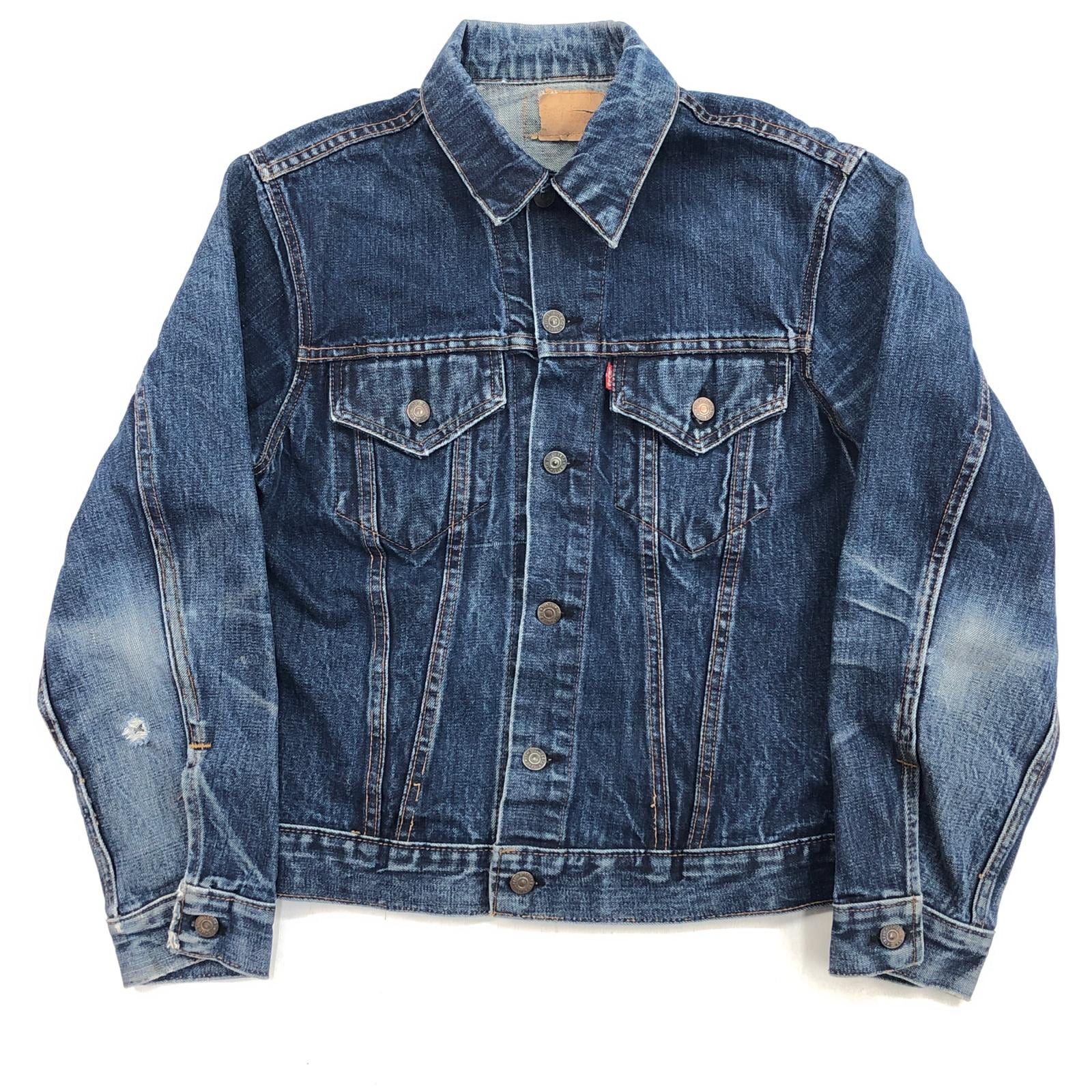 LEVI'S リーバイス 60年代 USA製 70505 4th BIG E 不均等V ボタン裏 LEVI'S リーバイス 60年代 USA製 70505 4th BIG E 不均等V ボタン裏