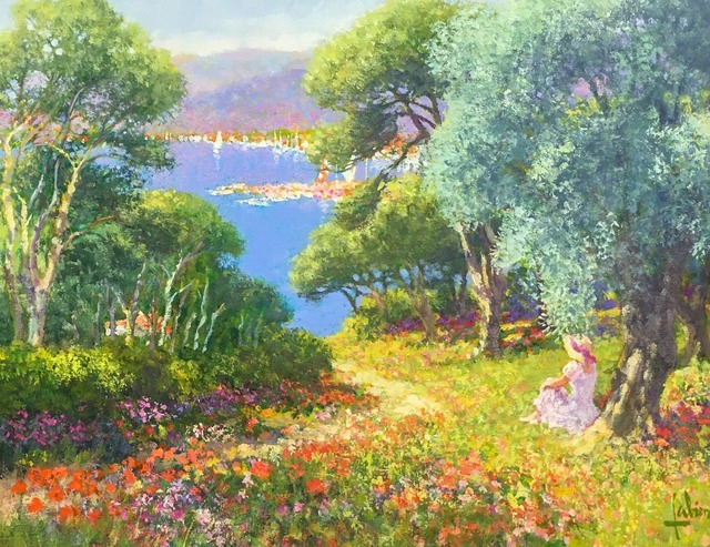 ｺ-ﾄ・ﾀﾞｼﾞｭｰﾙ海岸の春