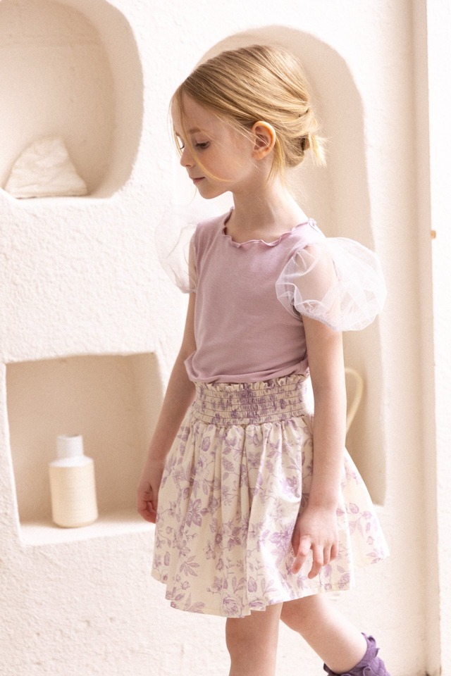 ラスト1 lavenderXL【即納】<perrobebe>  Elara skirt