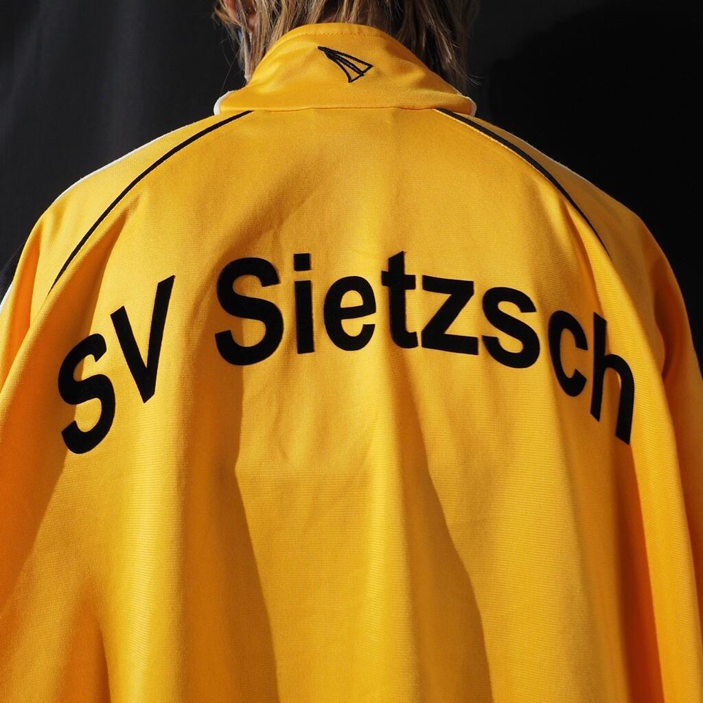 JAKO golden yellow color full zip track jacket (european buying)