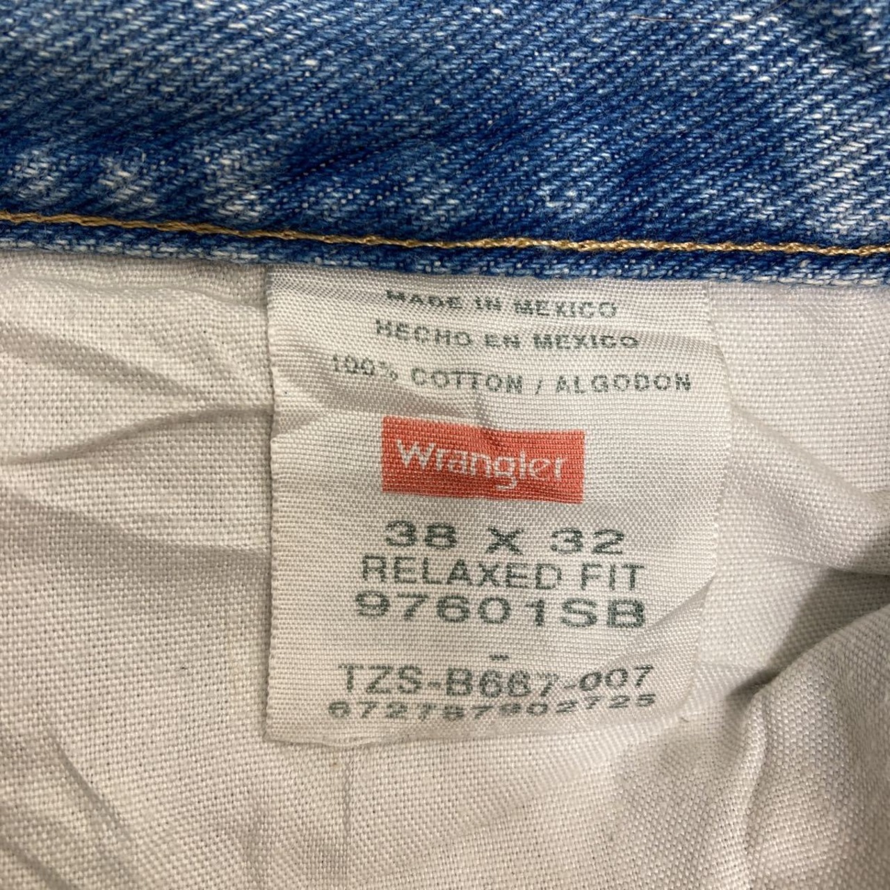 Wrangler デニムパンツ W38 ラングラー リラックス フィット ビッグ 