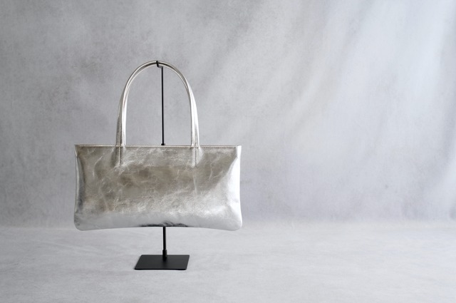 SS TOTE BAG 02 SILVER