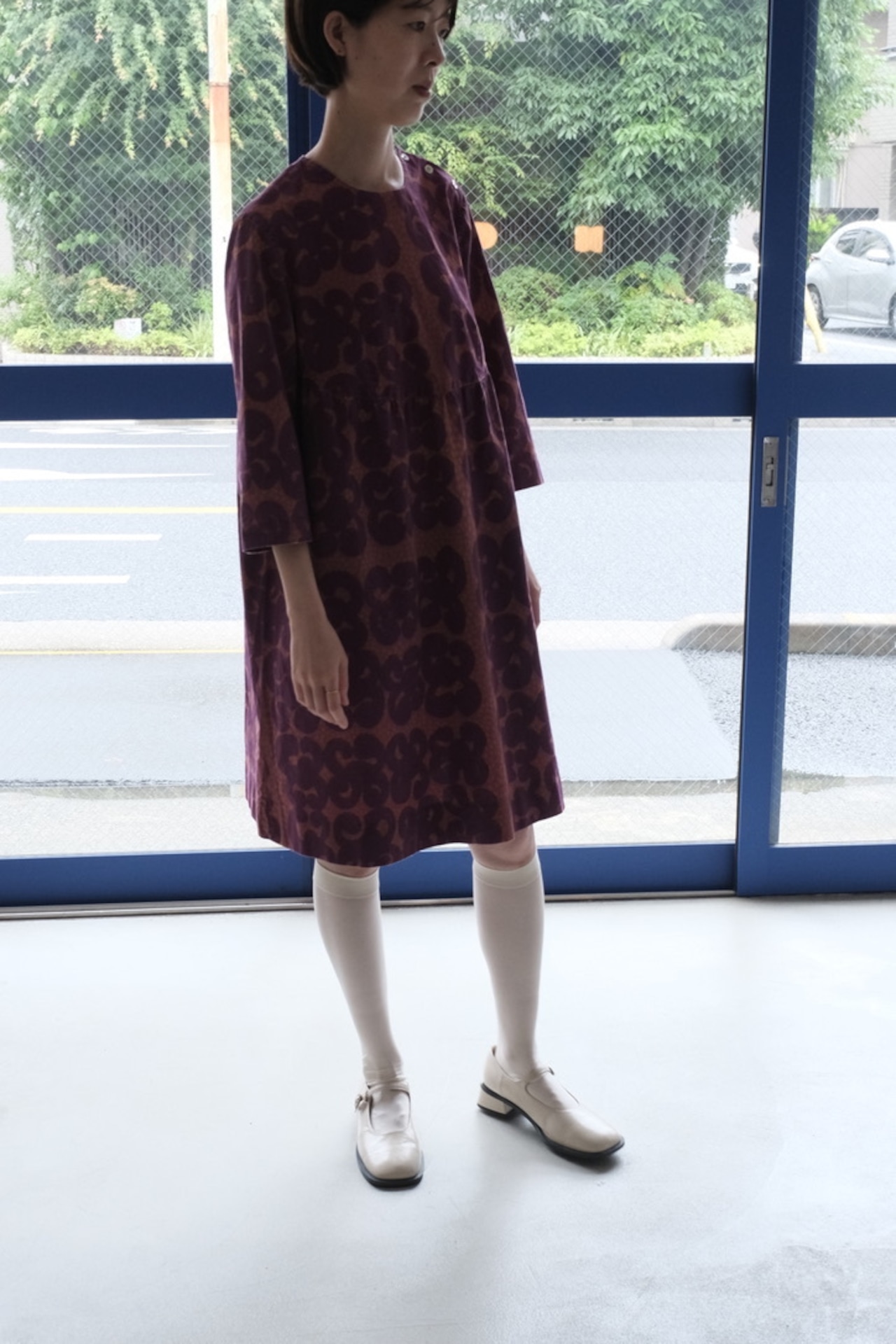 60's Marimekko Tarha print midi dress