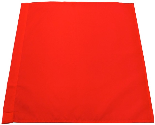 ミズケイ(Mizukei) 役立~ツ 旗めくんです 赤旗(45cm×45cm) 8013000