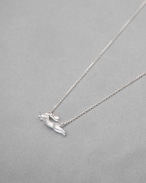 〔New〕疾走する野うさぎ ネックレス