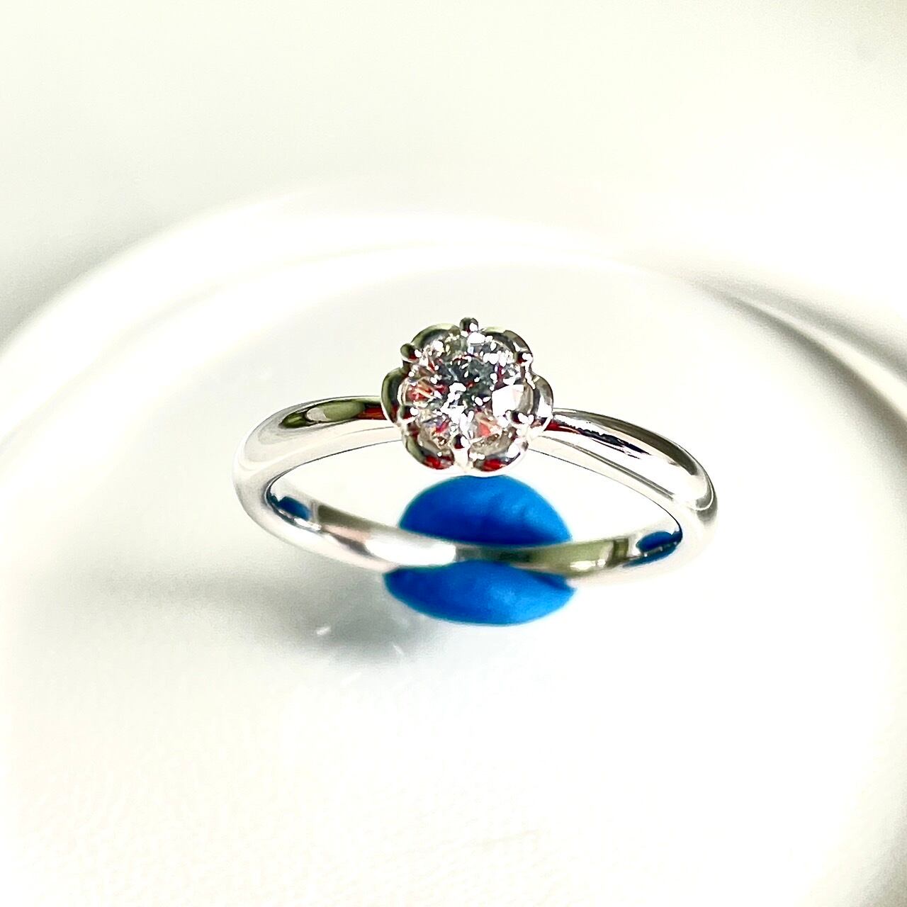 NYX（NEW YORK EXCELLENT）Pt950 天然ダイヤモンドリング 0.23ct E VS2