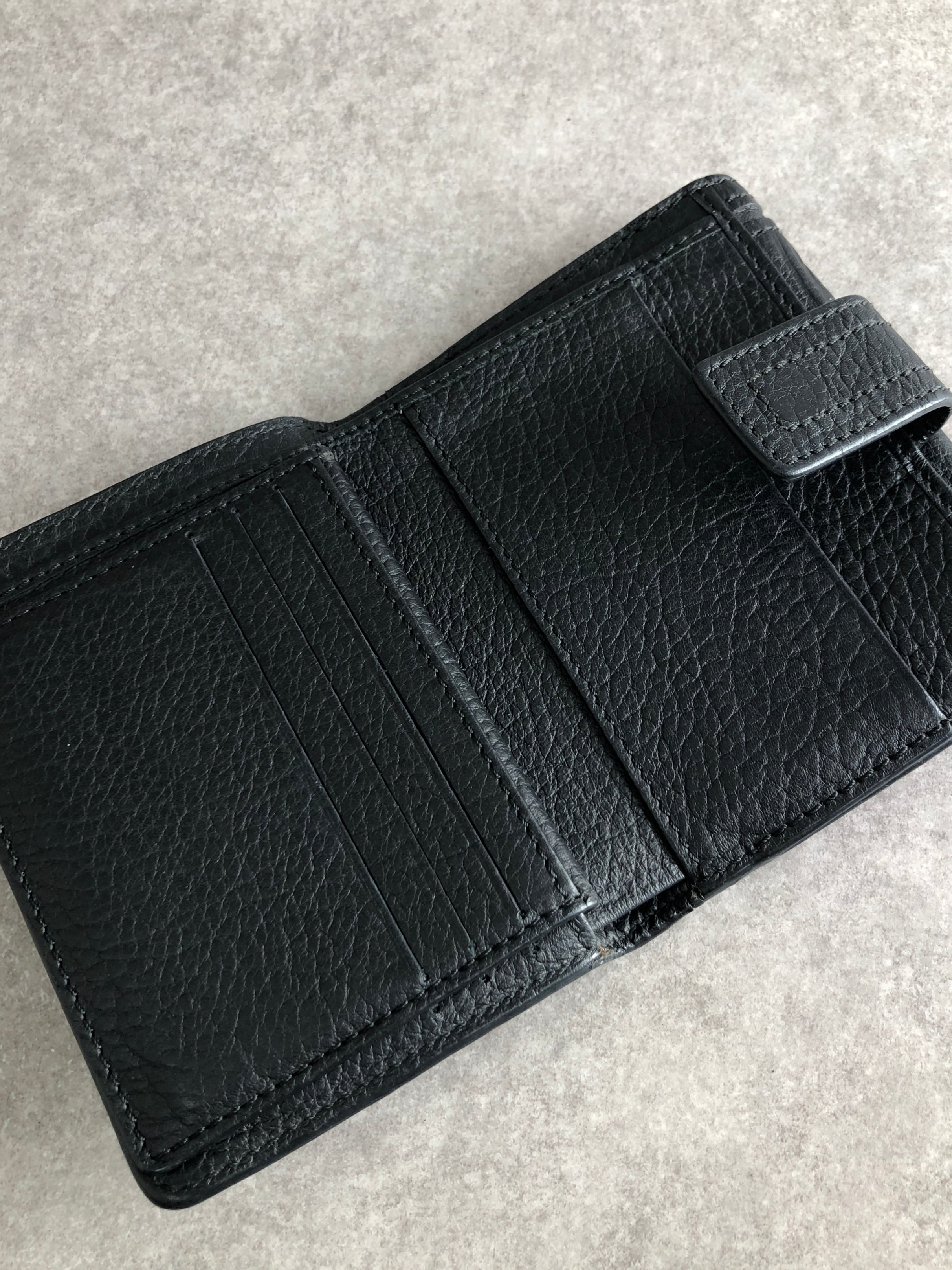 CELINE セリーヌ 財布 ブラック ブラゾン レザー vintage ヴィンテージ