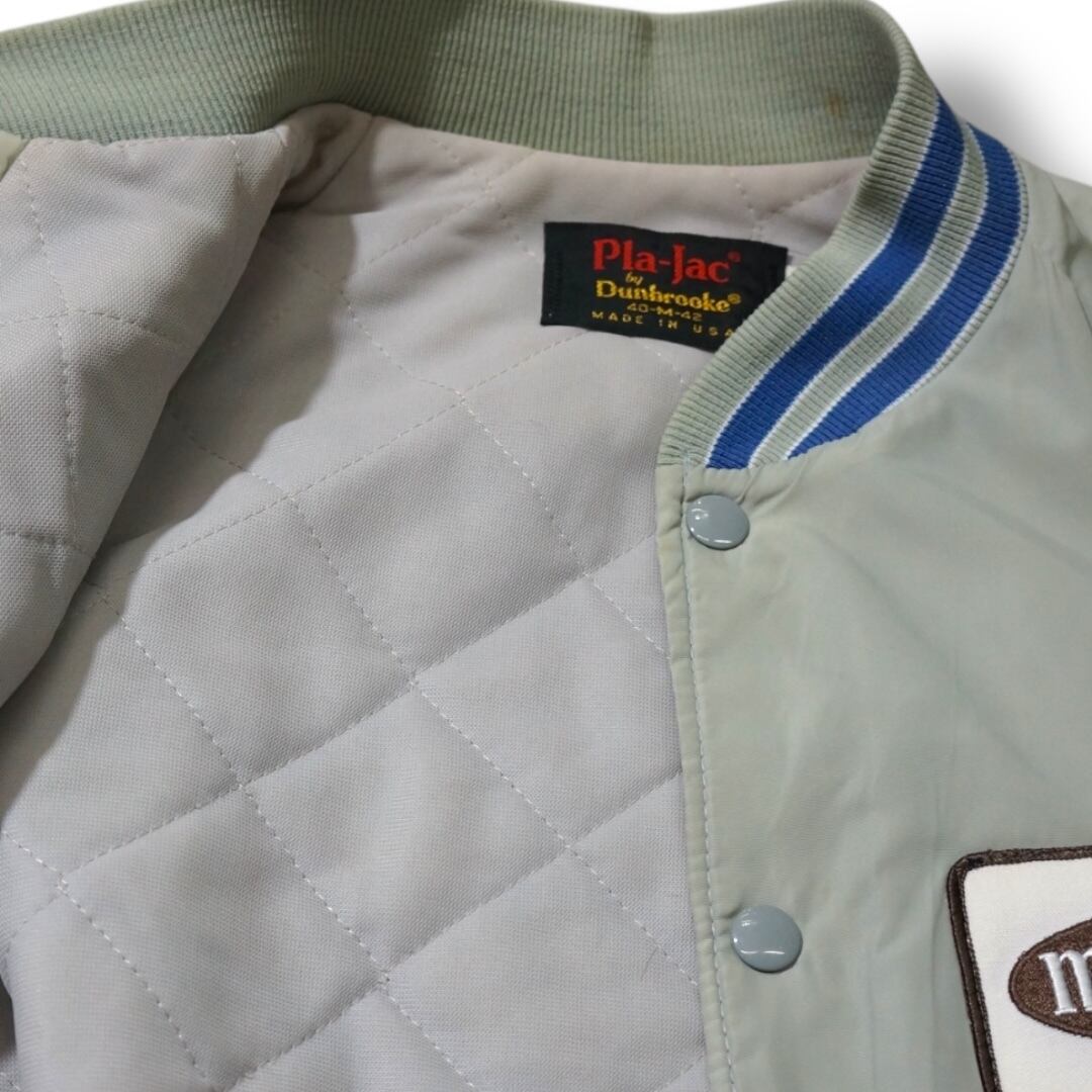 M】中綿入り ナイロン スタジアムジャンパー スタジャン アメリカ製