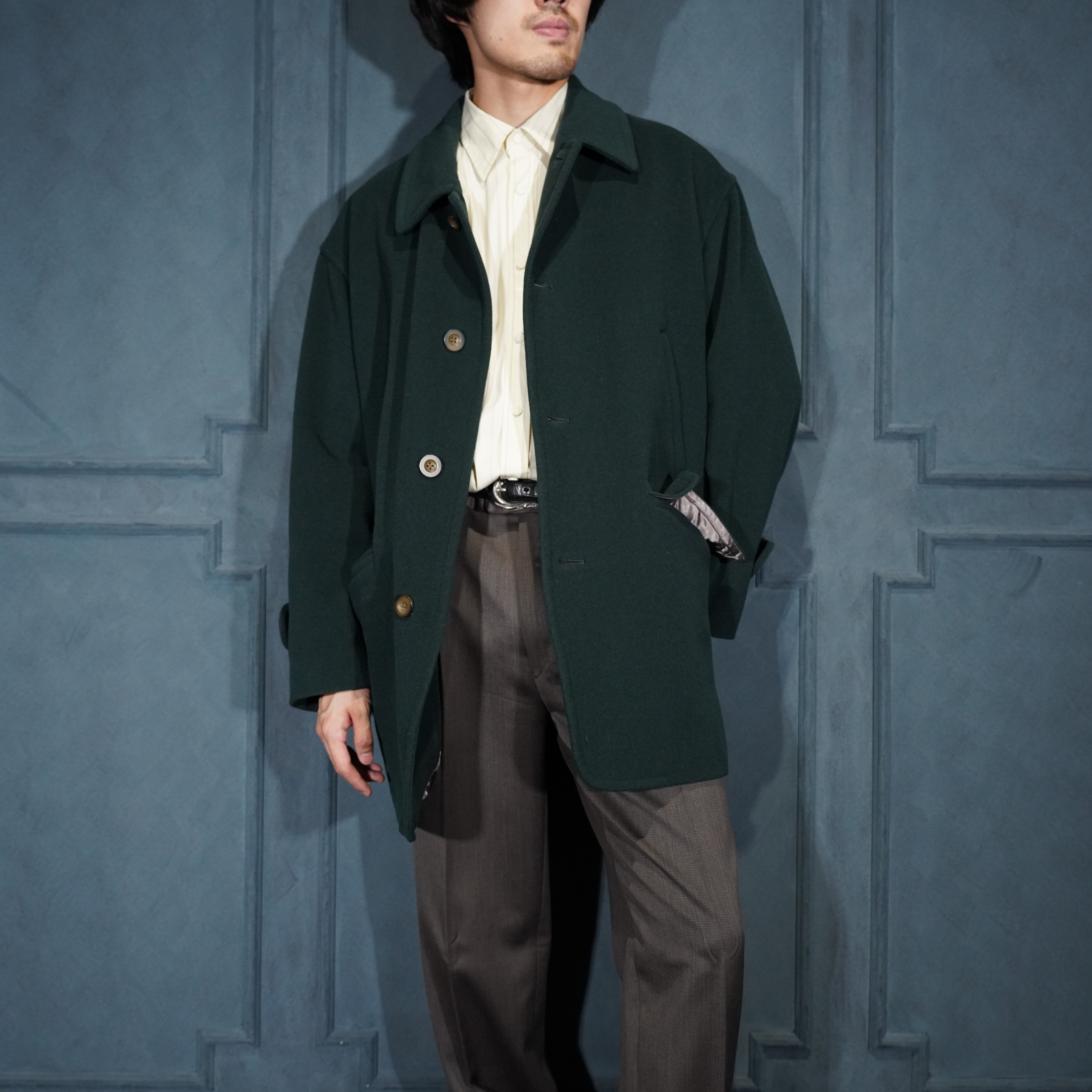 Burberrys WOOL HALF COAT/バーバリーズウールハーフコート