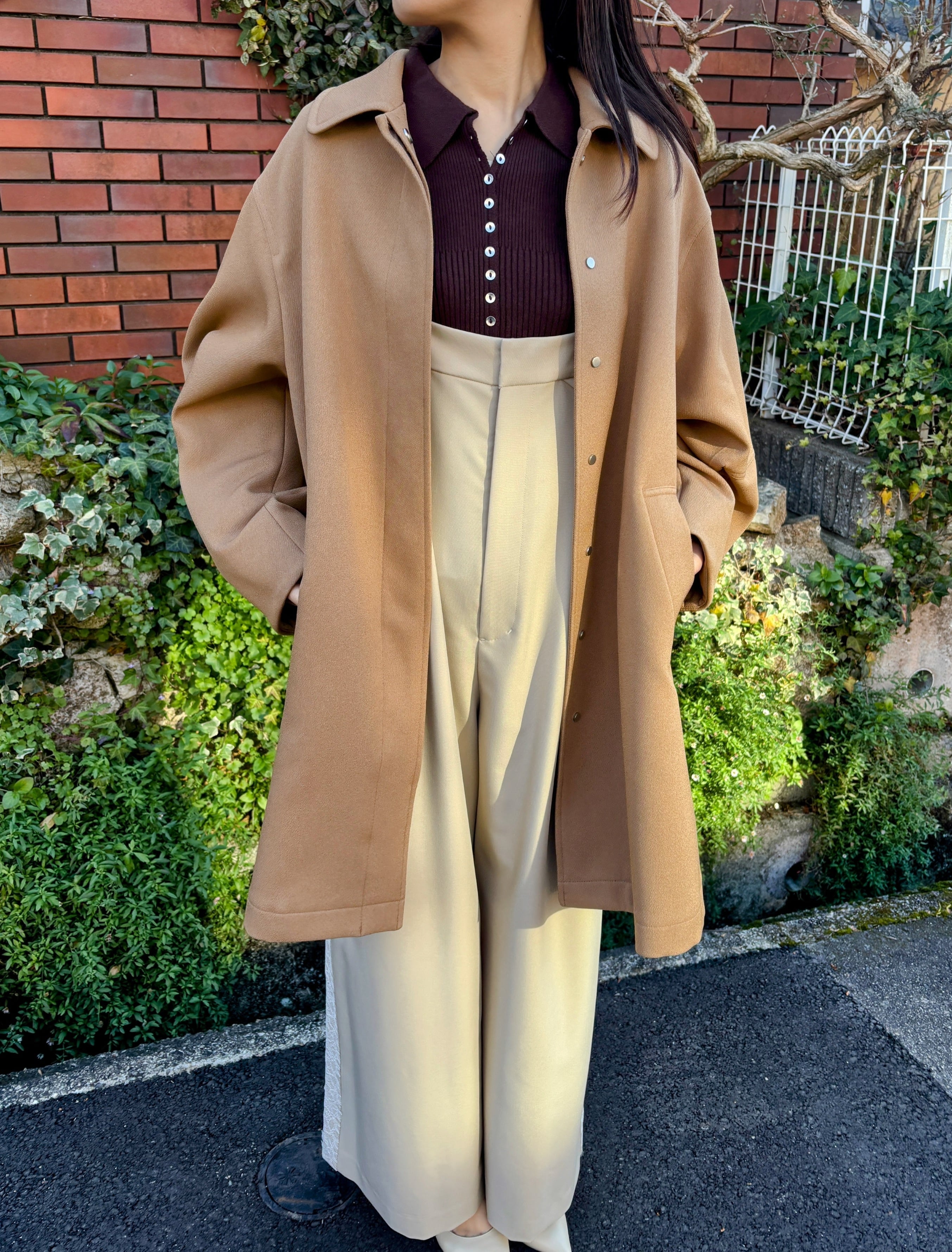 PASSIONE/ライナー付きステンカラーコート | I.B closet(アイクロ