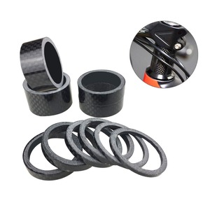 【在庫処分】PLATT ヘッドセットスペーサーフルカーボン 3K 光沢/つや消し 口径 28.6mm 10Pcs 1 1/8 2mm/3mm/5mm/10mm/15mm/20mm ロードバイクやマウンテンバイクに適しステム スペーサー