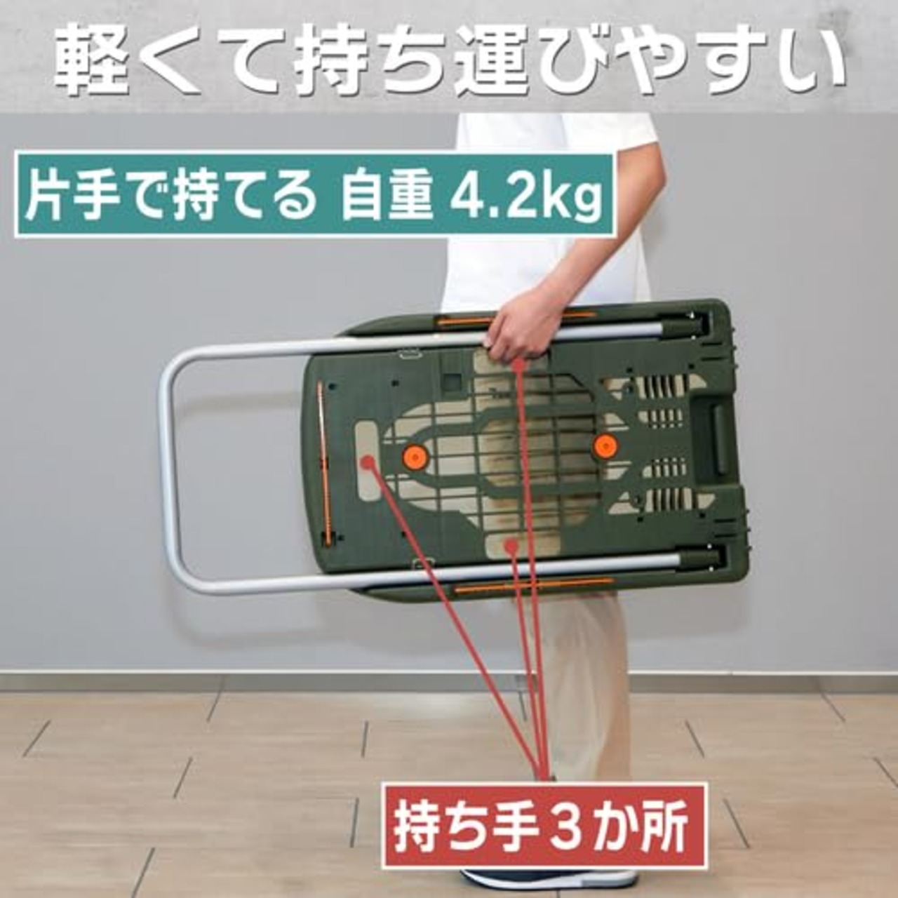こまわり君(新型) 600X390 樹脂ストッパー付 オリーブドラブ