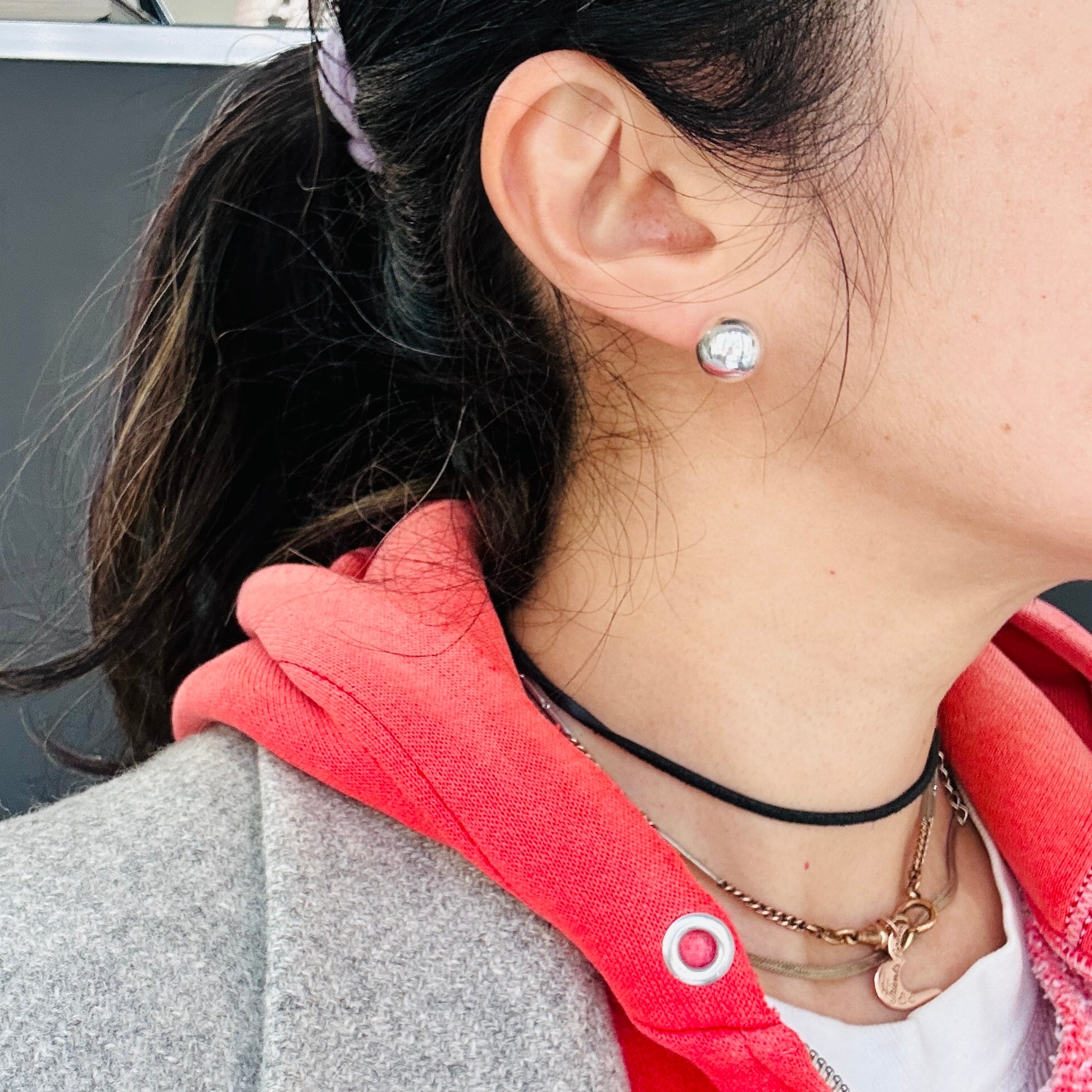 NEW シルバー925・12mm ボールピアス（バラ売り） | Milo Antiques