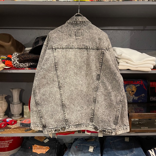 GAP Black Denim Trucker Jacket VOSTOK