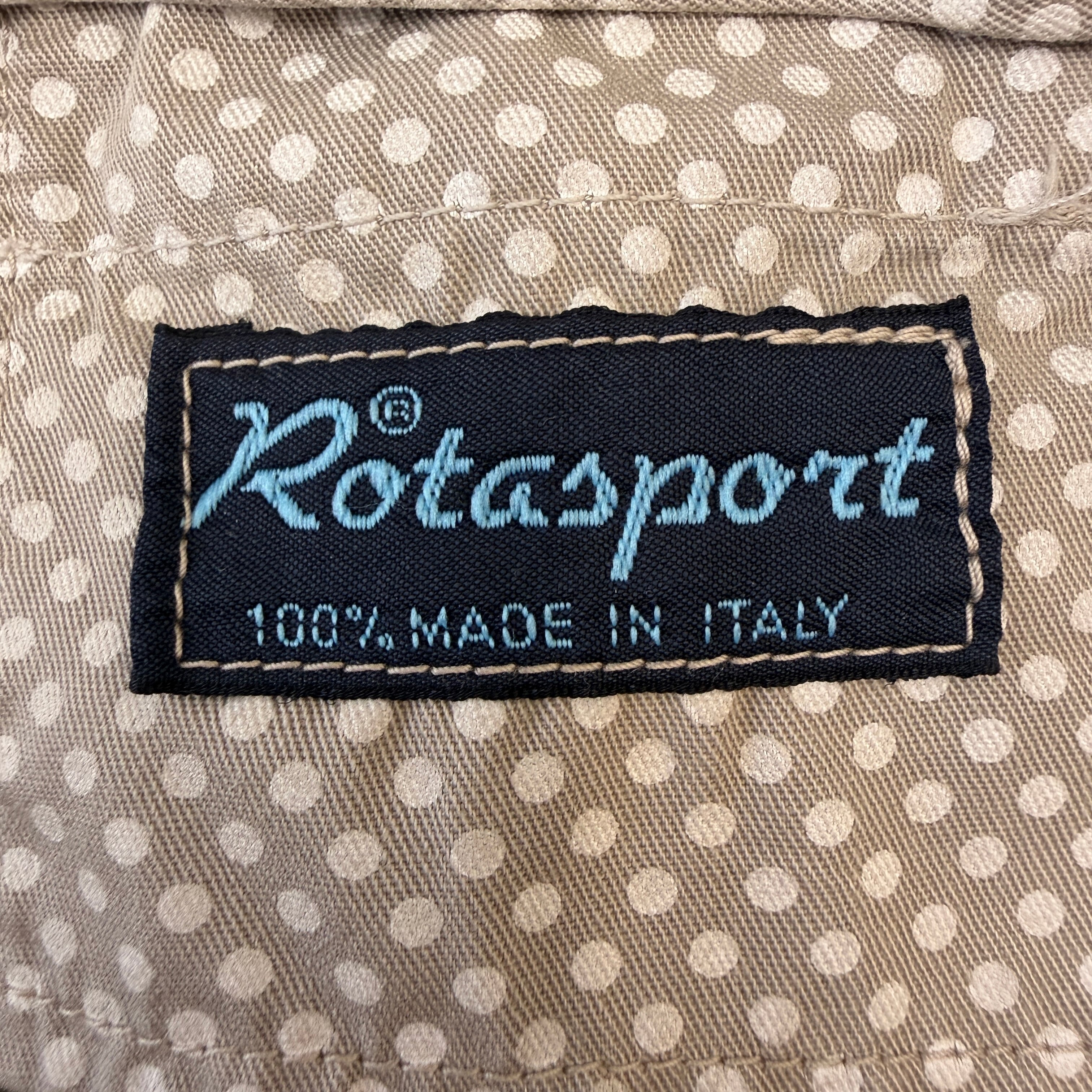 ROTA Pants cotton linen beige 48 | ASSET VINTAGE アセットヴィンテージ