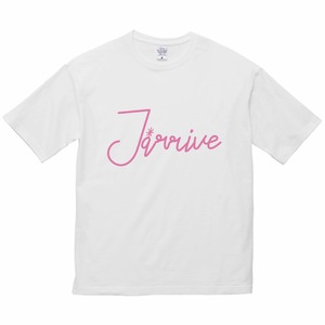 ジャリーヴTシャツ　【ホワイト×ピンク】