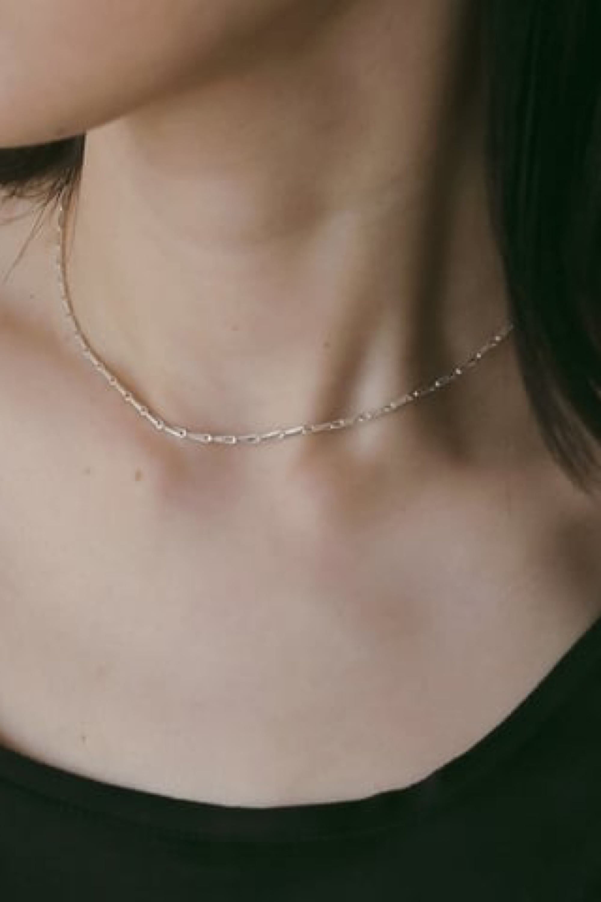 ànuke Chain Necklace チェーンネックレス Silver