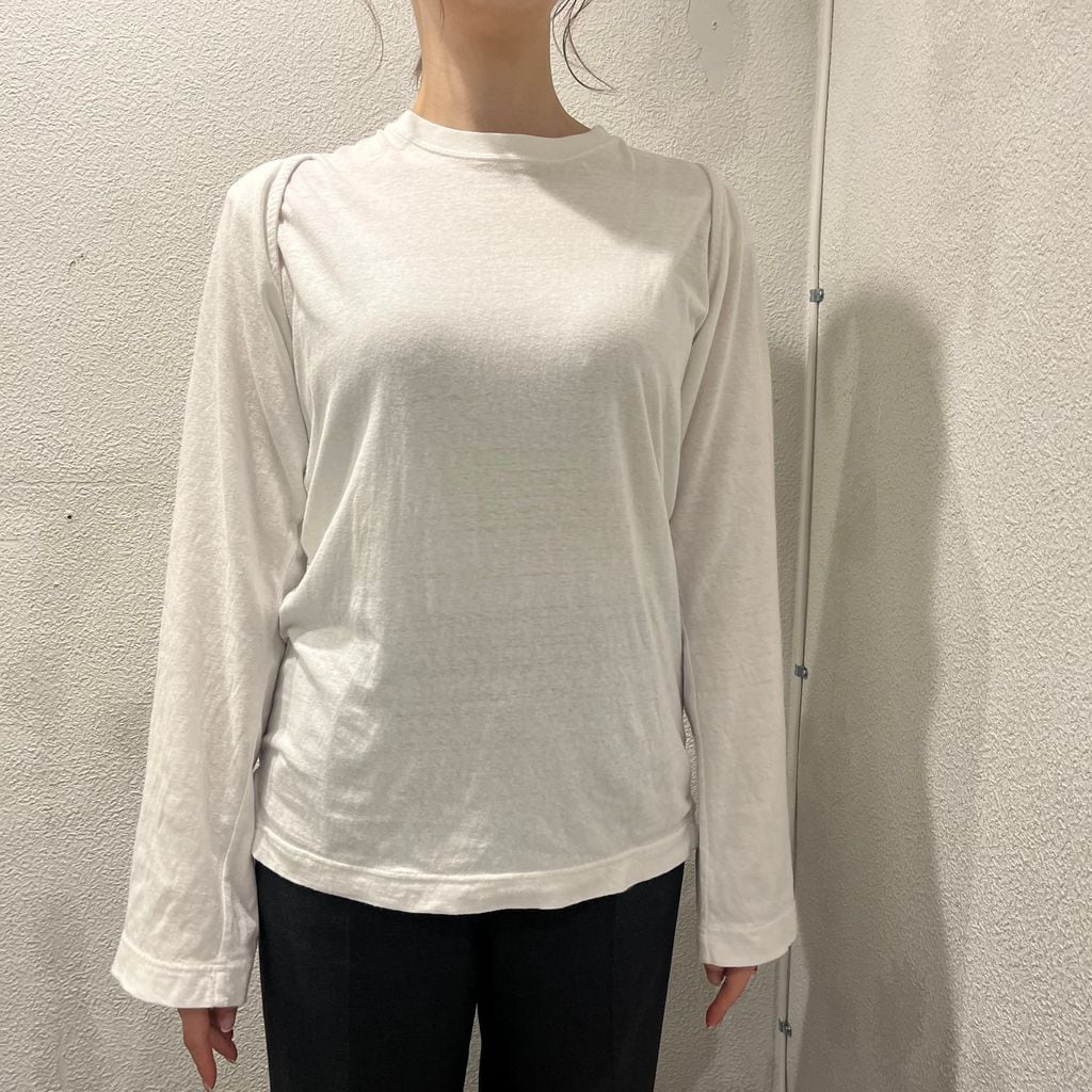 FUMIKA UCHIDA フミカウチダ FU-N-CS004 SEPARATE-SLEEVE LONG TEE