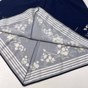 PEARLY GATES パーリーゲイツ 花柄 変形 スカート サイズ 1 /ネイビー/レディース/ゴルフ