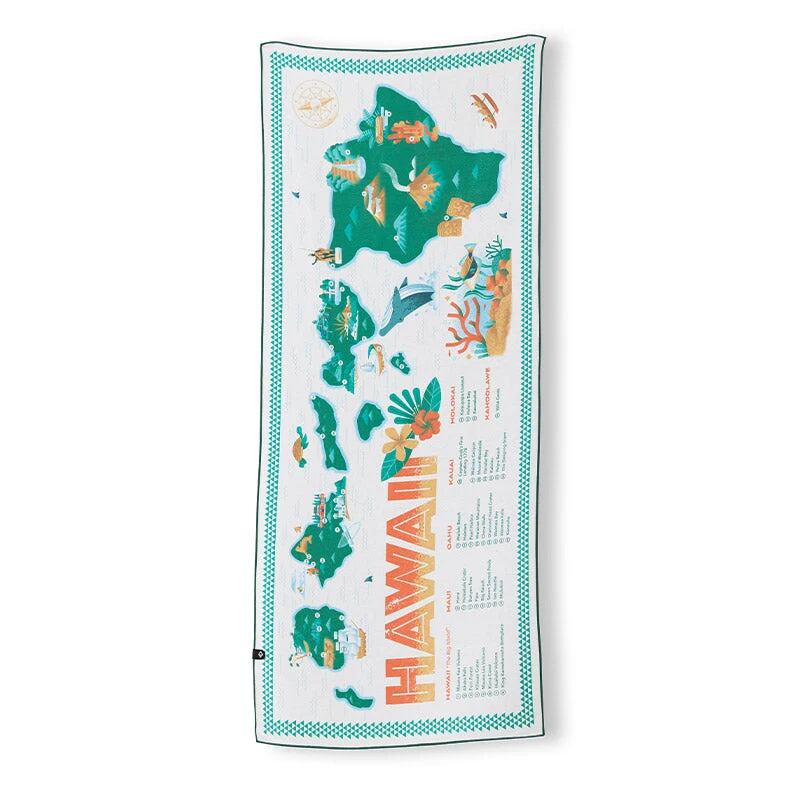 THE NOMADIX(ノマディックス)THE NOMADIX TOWEL -HAWAII MAP 高吸水タオル