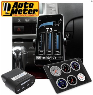 AutoMeter DashLinkⅡ OBDⅡ Digital Gauges for APPLE iOS/ANDROID