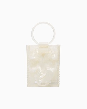 【Mame Kurogouchi】Transparent Sculptural Mini Handbag 　MM-AC096