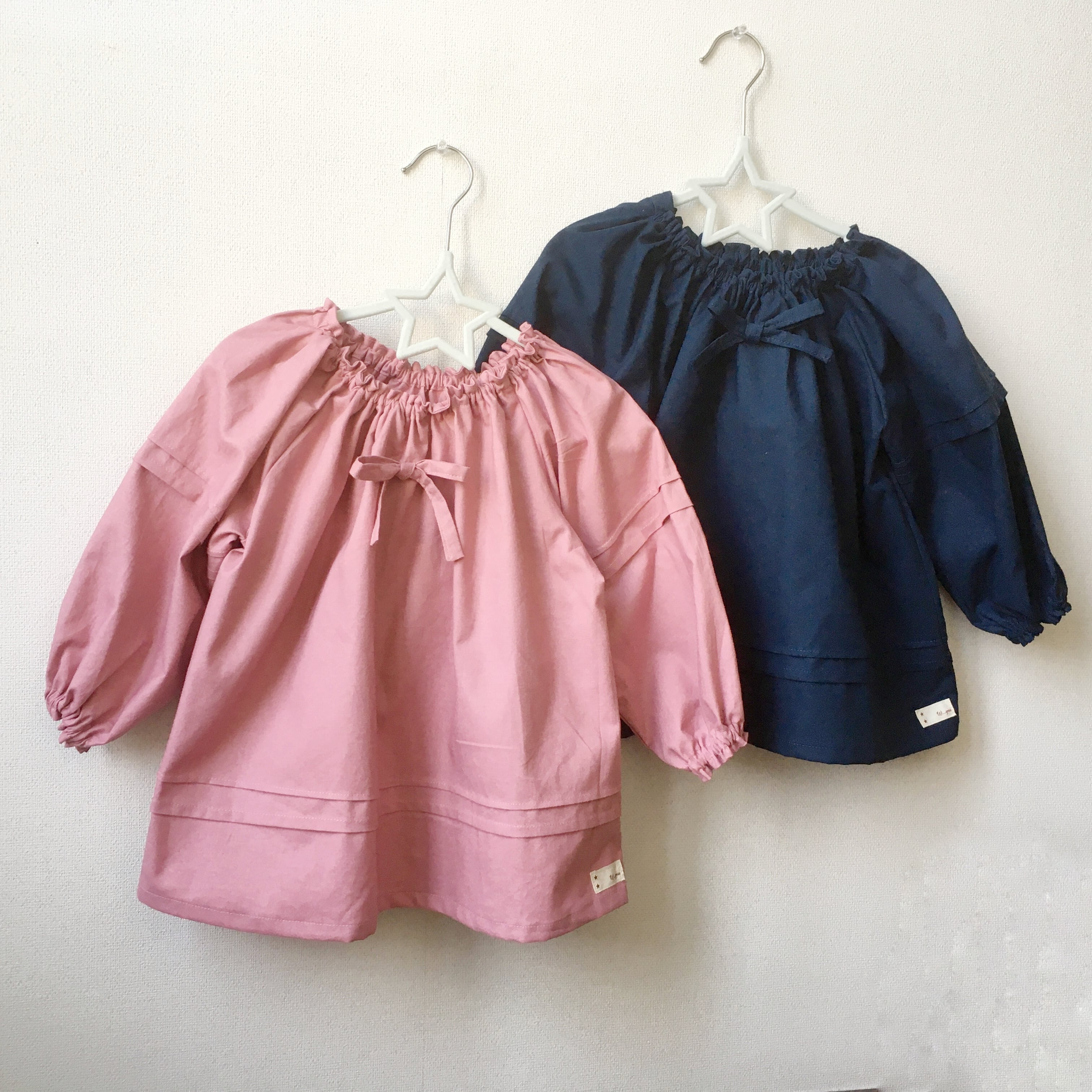 くすみカラースモック | Handmadeベビー服 Wyou