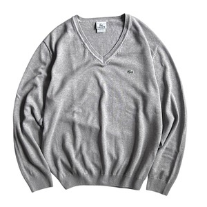 LACOSTE v-neck knit sweater