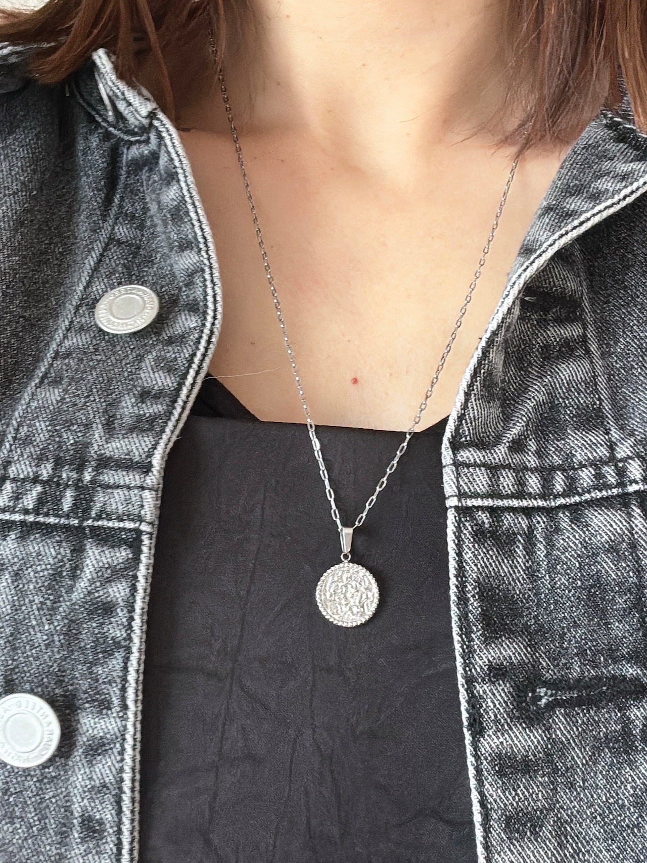 original slide chain coin necklace