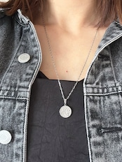 original slide chain coin necklace