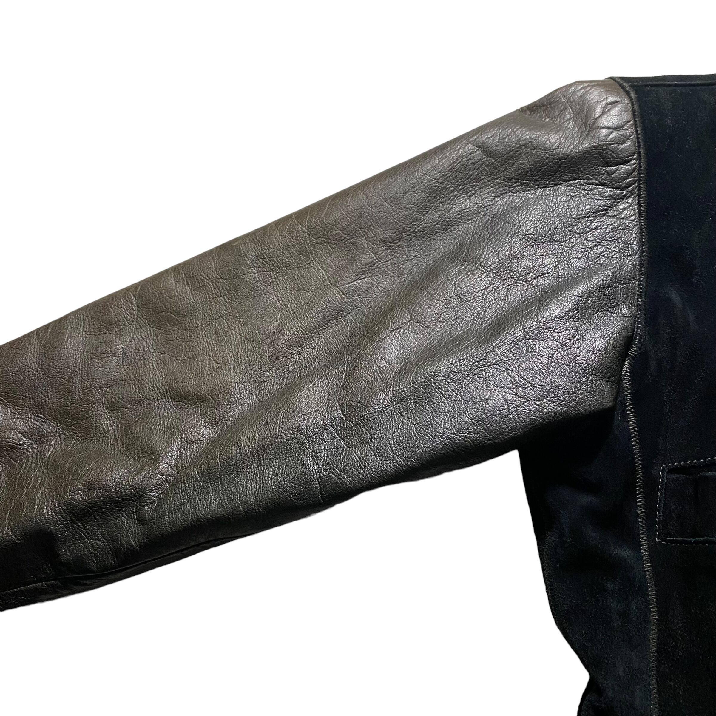 JEAN PAUL GAULTIER leather jacket made in Italy | NOIR ONLINE