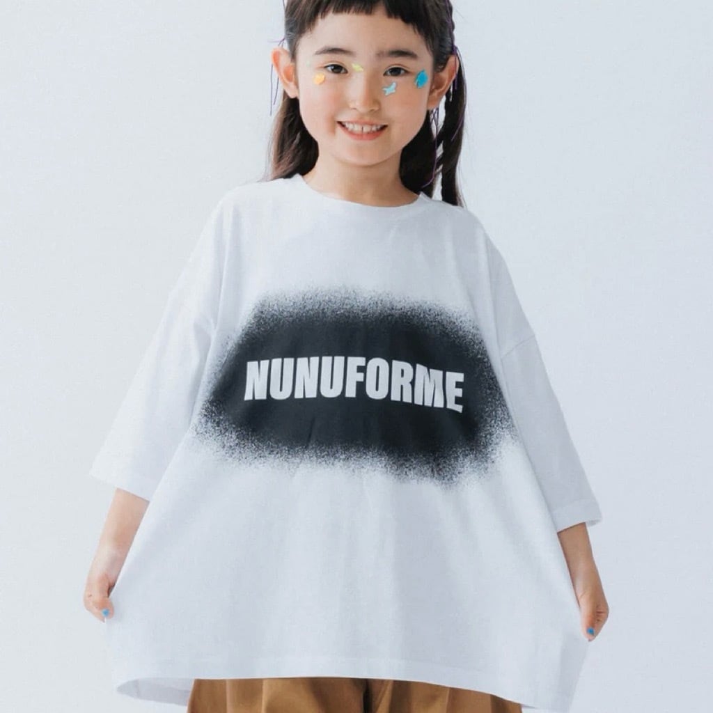 nunu forme Spray Logo Ter【85-145cm】White