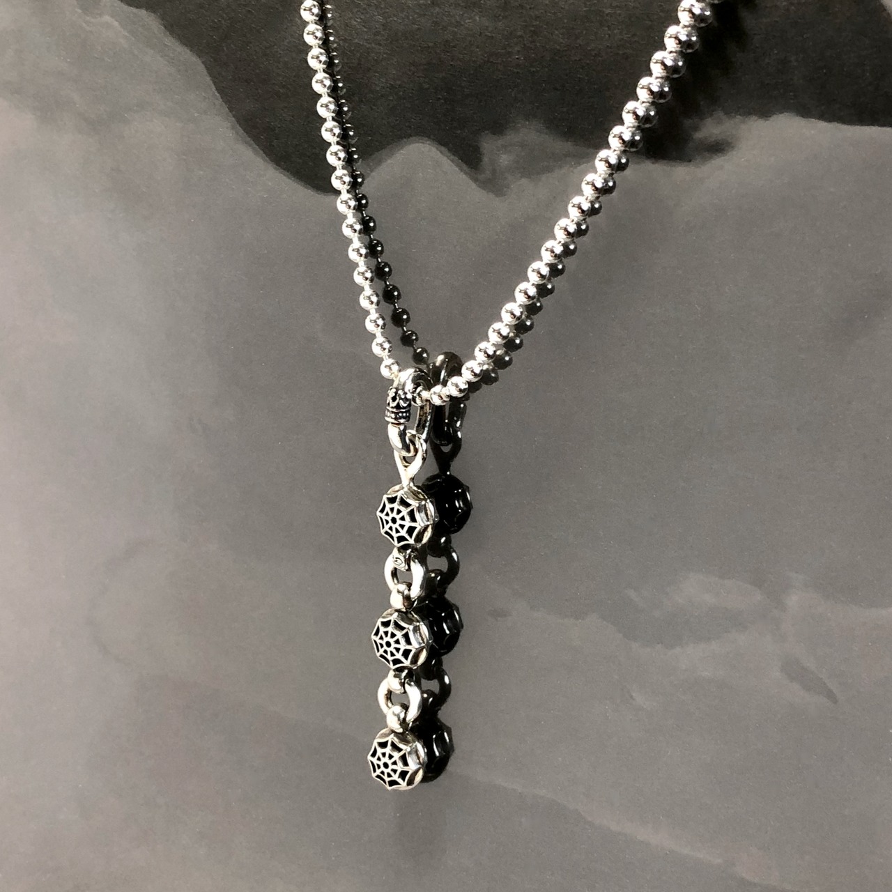 SPIDER WEB BALL Y PENDANT / スパイダーウェブボールYペンダント