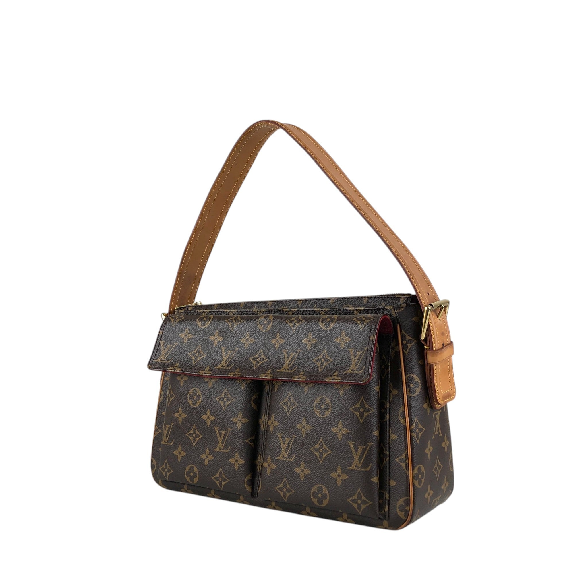 LOUIS VUITTON ルイヴィトン モノグラム ショルダーバッグ ブラウン